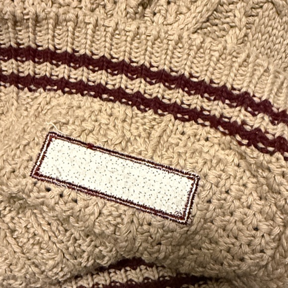 TAYLOR SWIFT Folklore HOLIDAY EDITION Cardigan Sweater med / lg Burgundy STARS - Picture 13 of 15